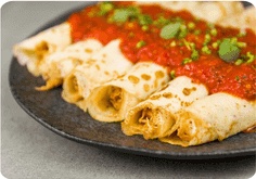 Crepioca com Molho de Tomate