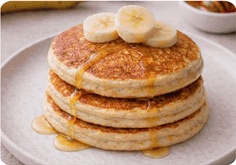 Panqueca Leve de Banana